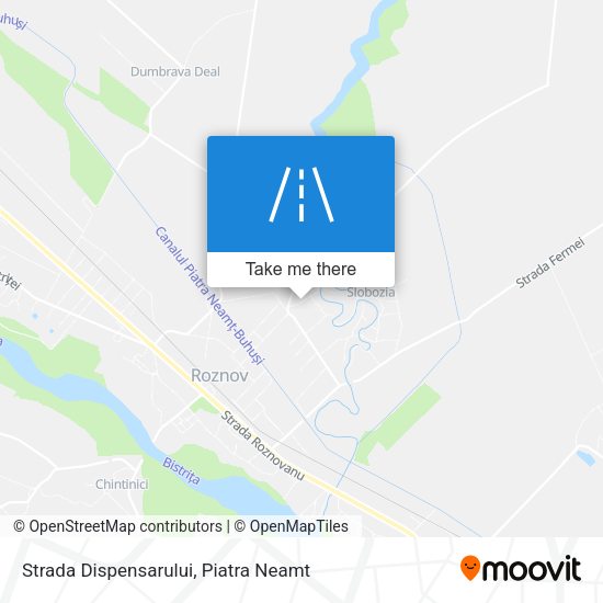 Strada Dispensarului map