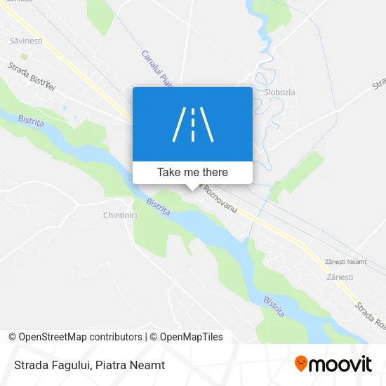 Strada Fagului map