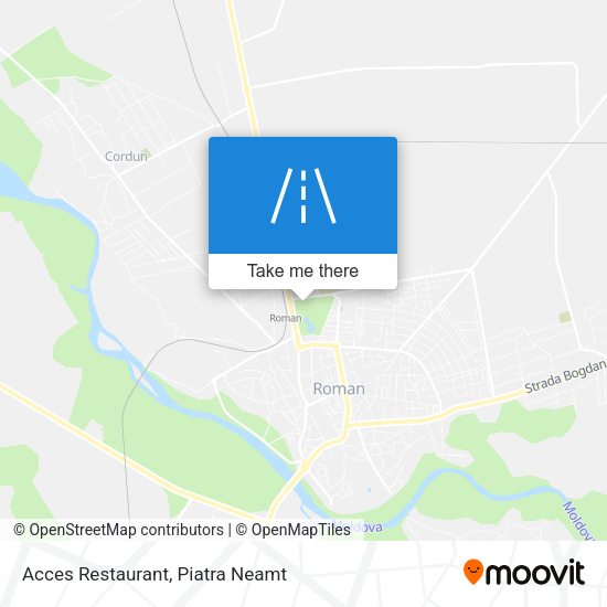 Acces Restaurant map