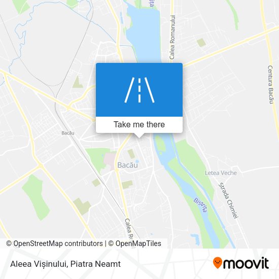 Aleea Vișinului map