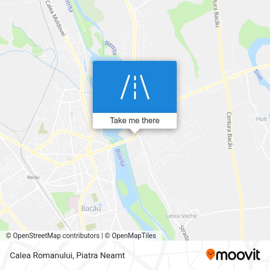 Calea Romanului map