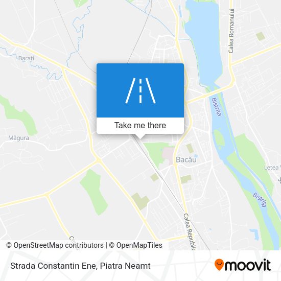 Strada Constantin Ene map
