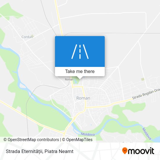 Strada Eternității map