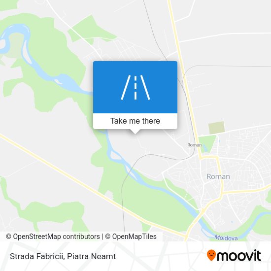 Strada Fabricii map