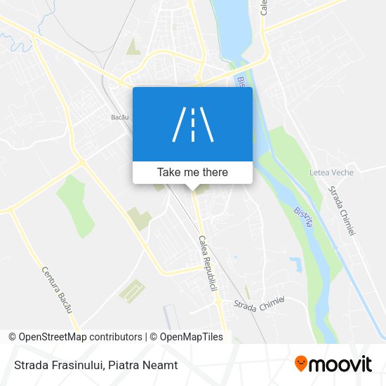 Strada Frasinului map