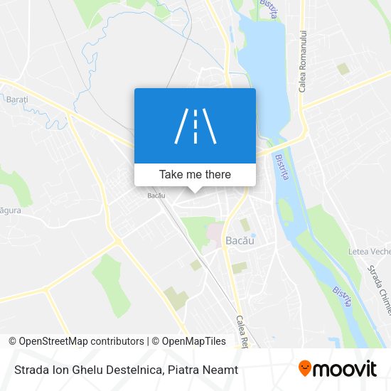 Strada Ion Ghelu Destelnica map