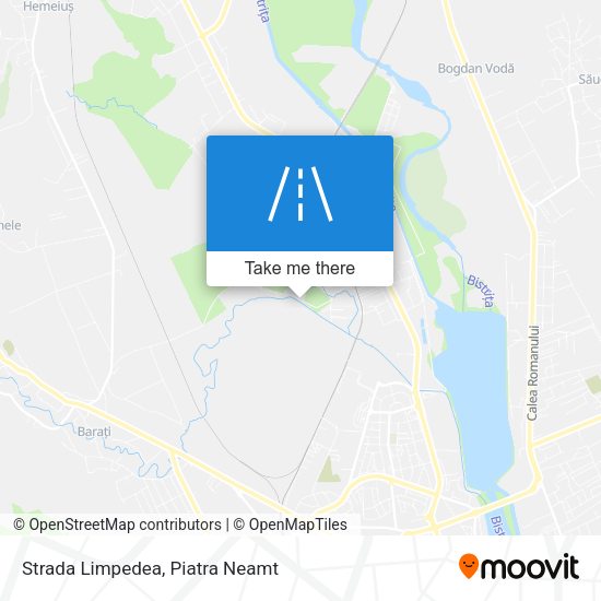 Strada Limpedea map
