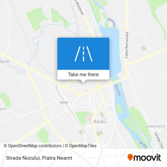 Strada Nucului map