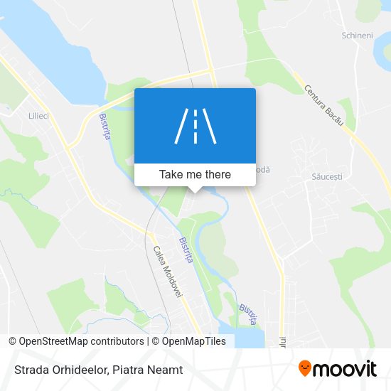 Strada Orhideelor map