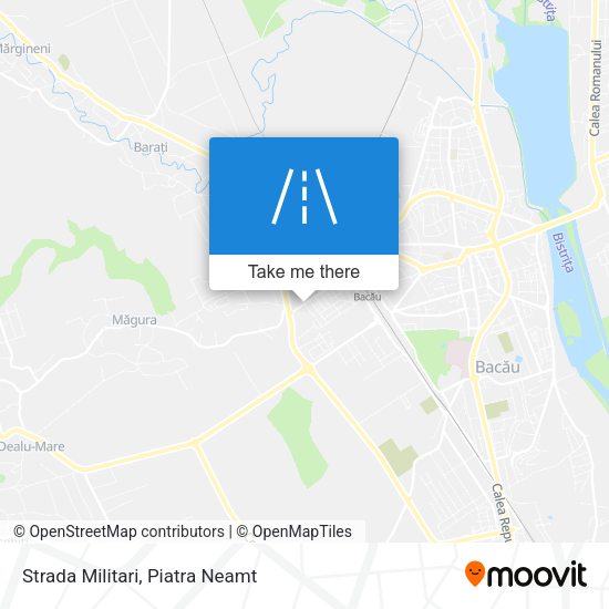 Strada Militari map