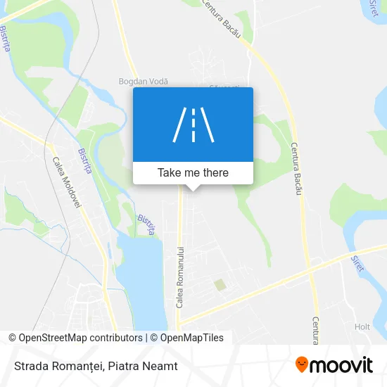 Strada Romanței map