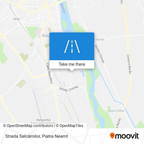Strada Salcâmilor map