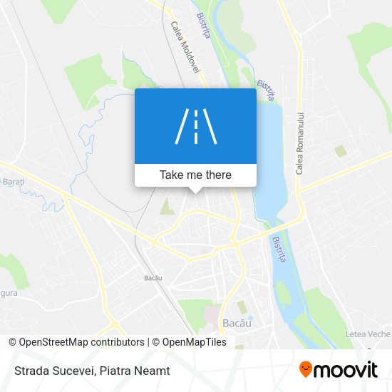 Strada Sucevei map