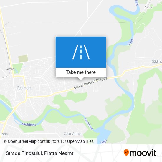 Strada Tinosului map