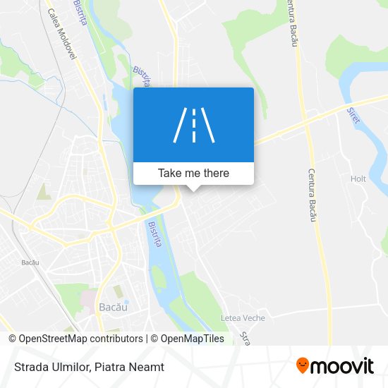 Strada Ulmilor map