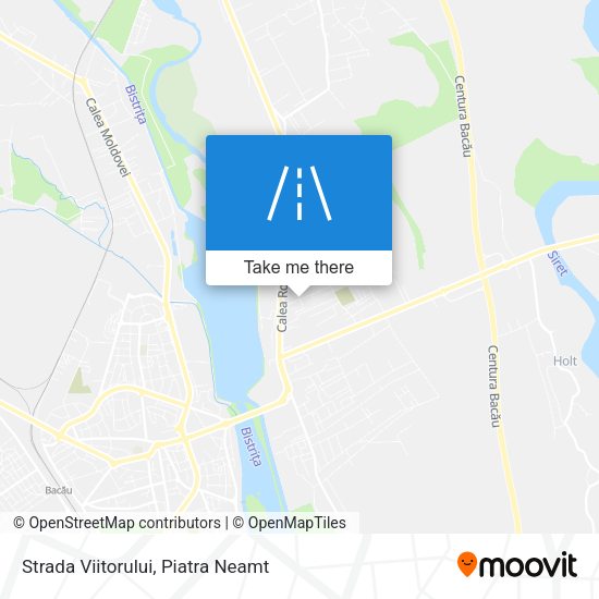 Strada Viitorului map