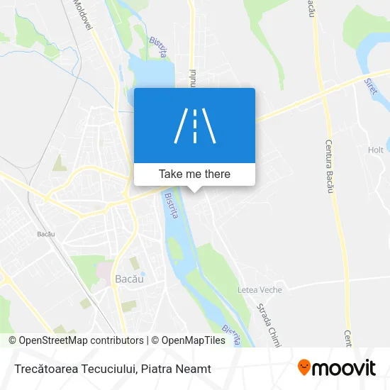 Trecătoarea Tecuciului map