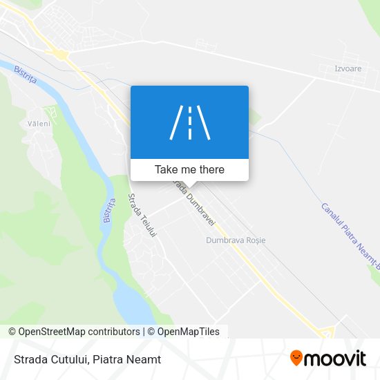 Strada Cutului map