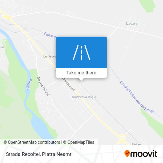 Strada Recoltei map