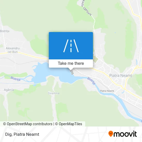 Dig map