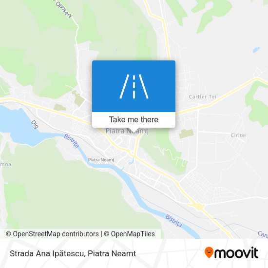 Strada Ana Ipătescu map