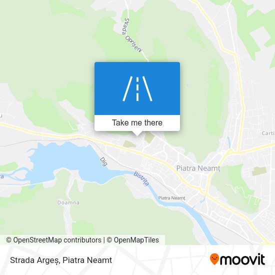 Strada Argeș map