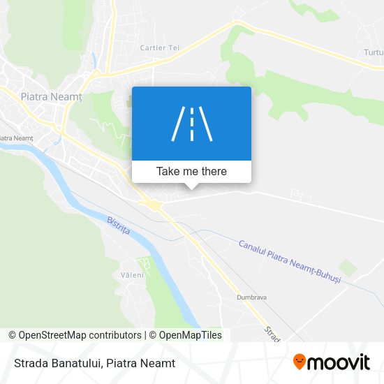 Strada Banatului map
