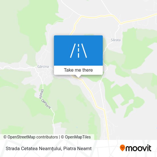 Strada Cetatea Neamțului map