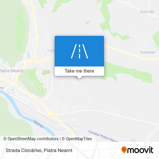 Strada Ciocârliei map