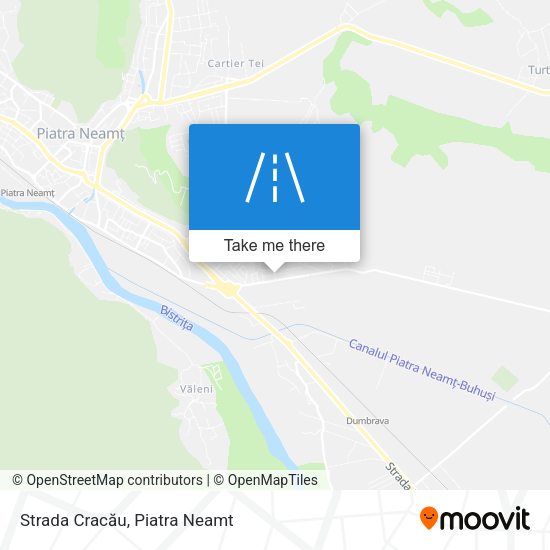Strada Cracău map