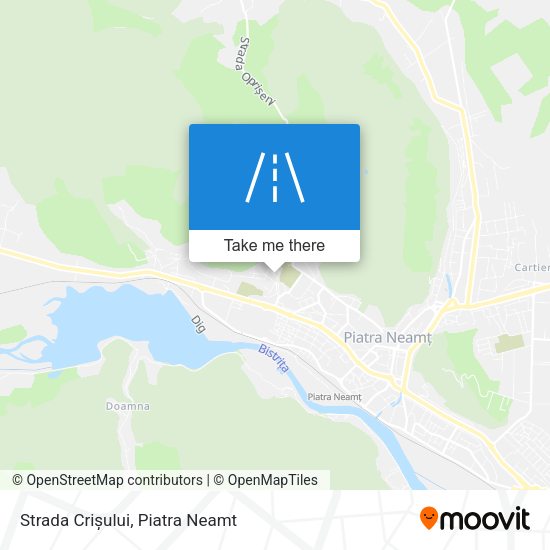 Strada Crișului map
