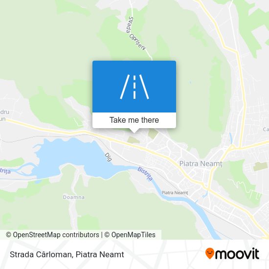 Strada Cârloman map