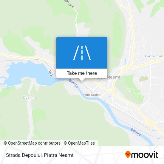 Strada Depoului map