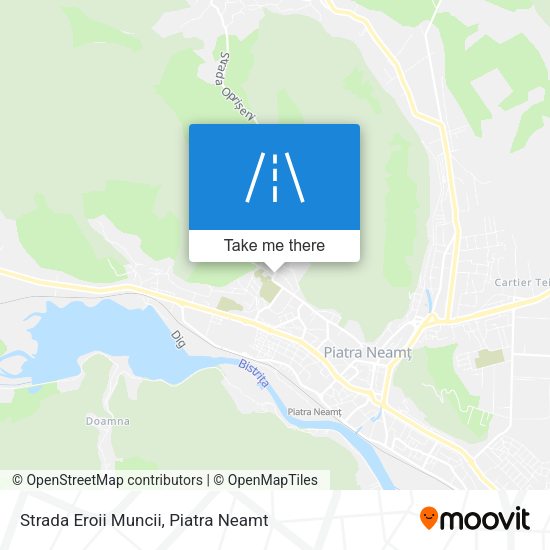 Strada Eroii Muncii map