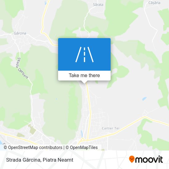 Strada Gârcina map