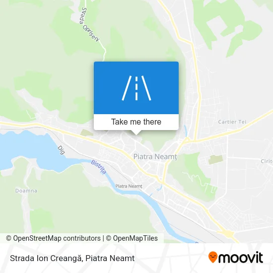 Strada Ion Creangă map