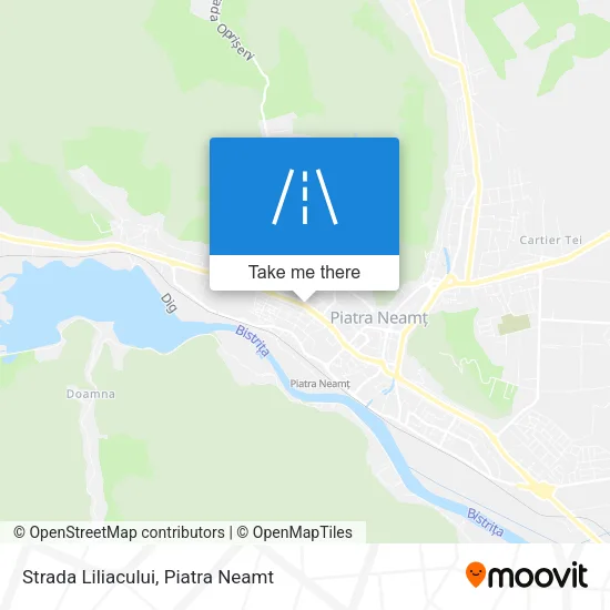 Strada Liliacului map
