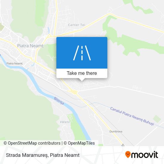 Strada Maramureș map