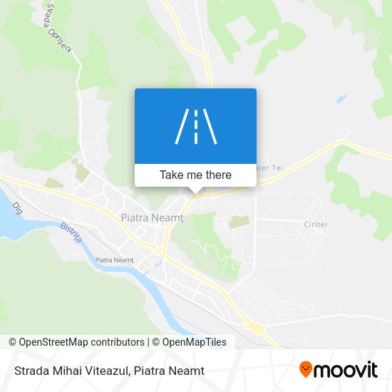 Strada Mihai Viteazul map