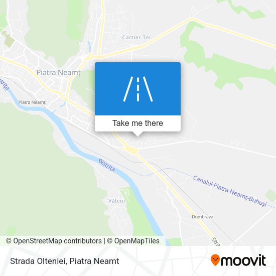Strada Olteniei map
