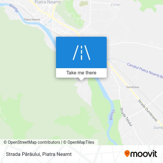 Strada Pârâului map