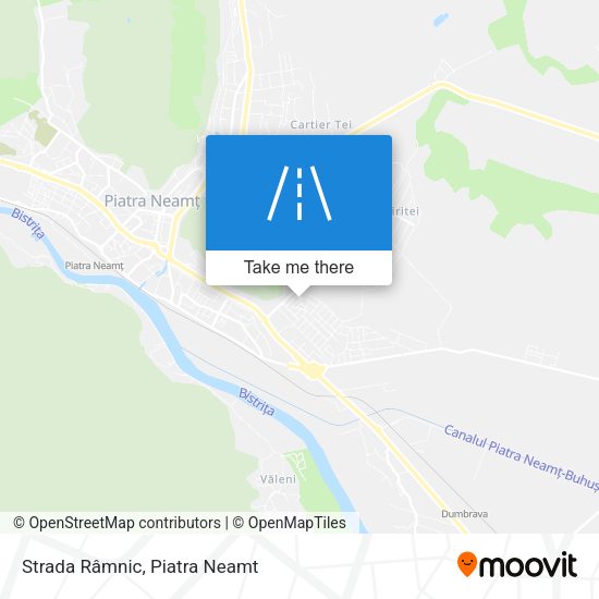 Strada Râmnic map
