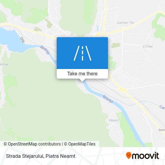 Strada Stejarului map