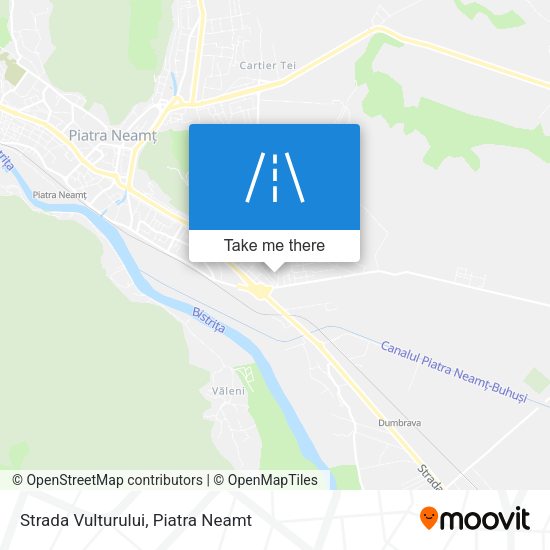Strada Vulturului map