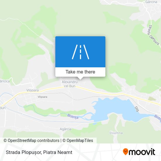 Strada Plopușor map