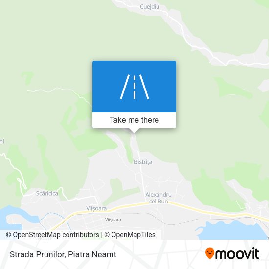 Strada Prunilor map