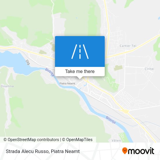 Strada Alecu Russo map