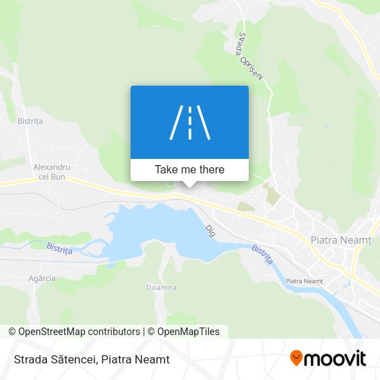 Strada Sătencei map