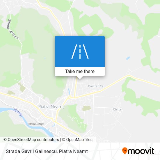 Strada Gavril Galinescu map