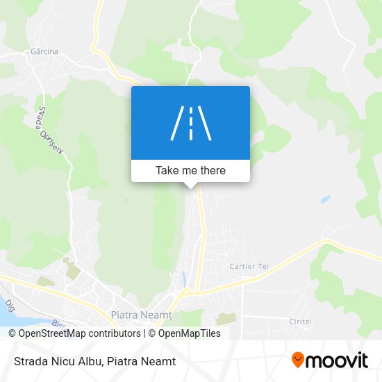 Strada Nicu Albu map